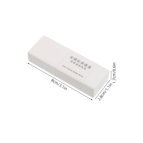 White Flute Membrane ABS Glue Solid Liquid for Dizi Clarinet Use 1