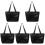 5Pièces Repas Portable Isotherme Noir Double 1