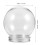 20Pièces Globes Vides DIY Faciles À Argent 7