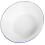4Pcs Lightweight White Enamel Kitchen Bowls Soup Fruit Salad Basins 2
