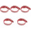 5Pcs Adjustable Dark Collars Stylish Comfortable Pet Neckwear 4