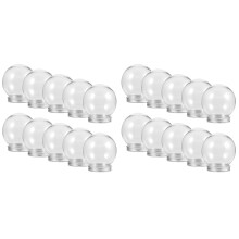 20Pièces Globes Vides DIY Faciles À Argent