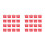 200Pcs Red Paper Snack Chips Packaging Supplies 6