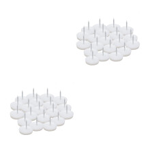 60Pièces Clous Tapissier Blancs Pour , Rehausseur Robuste Nylon