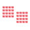 200Pcs Red Paper Snack Chips Packaging Supplies 7