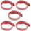 5Pcs Adjustable Dark Collars Stylish Comfortable Pet Neckwear 9