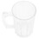 2Pcs Transparent Household Beer Mug with Handle Cups 9