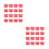 200Pcs Red Paper Snack Chips Packaging Supplies 9