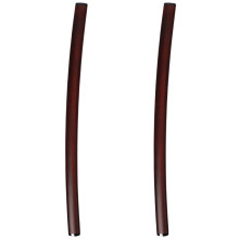 2Pcs Reusable Plastic Sword Covers Dark Red Durable Protective Sleeve