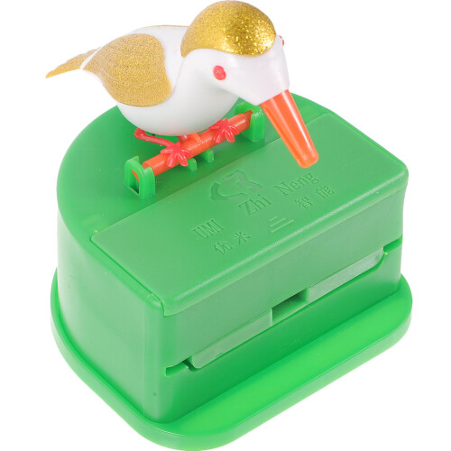2 Sets Bird Toothpick Box Retro Storage Smooth Round Body Holder 2