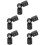 5 Count Connectors Curtain Rod Corner Connection Adjustable 5