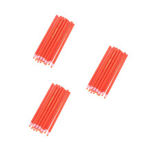 36Pcs Easy Peel-Off Orange Crayons Versatile for Wood, Glass, Paper