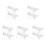 10Pcs White Metal Hanging Spice Jar Rack Organizer for Kitchen 1
