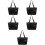 5Pièces Repas Portable Isotherme Noir Double 8