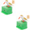 2 Sets Bird Toothpick Box Retro Storage Smooth Round Body Holder 10