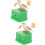 2 Sets Bird Toothpick Box Retro Storage Smooth Round Body Holder 11