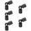 5 Count Connectors Curtain Rod Corner Connection Adjustable 10