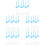 60Pcs Assorted Color Durable Plastic Doll Support Display Stands 6
