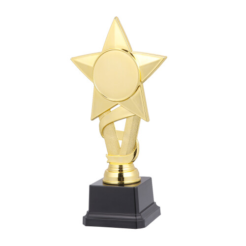 2Pcs Gold Plastic Award Trophy Cup Durable Kids Prize