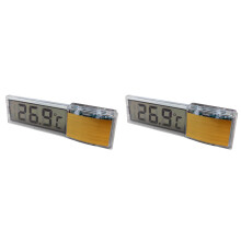 2Pcs Waterproof Thermometer Aquarium Measuring Tool