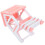 4Sets Durable PVC Hamster Villa Hideout Assorted Color for Small Pets 3