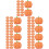 125Pcs Multi-Function Pumpkin Paper for Parties 7