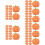 125Pcs Multi-Function Pumpkin Paper for Parties 11