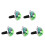 5Pcs Car Aromatherapy Ladybug Vent Clips Zinc Alloy Material 4