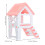 4Sets Durable PVC Hamster Villa Hideout Assorted Color for Small Pets 9