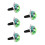 5Pcs Car Aromatherapy Ladybug Vent Clips Zinc Alloy Material 9