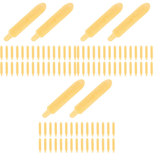 90Pcs Practical Yellow Paint Marker Nibs Compact Universal Pen Points 1