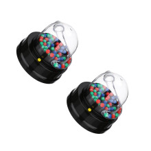 2Sets Electric Number Picking Machine Black for Karaoke and Nightclubs