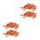 400Pcs Clay Miniature Bricks Set for Small Model DIY Craft Projects 4