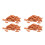 400Pcs Clay Miniature Bricks Set for Small Model DIY Craft Projects 8