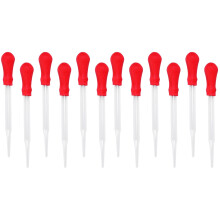 20Pièces Compte- Transparents Pipette En Verre Portable Durable