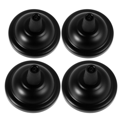 12Pcs Black Durable Lighting Accessories for Pendant Lamp Canopy 1