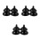 12Pcs Black Durable Lighting Accessories for Pendant Lamp Canopy 4