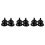 12Pcs Black Durable Lighting Accessories for Pendant Lamp Canopy 5