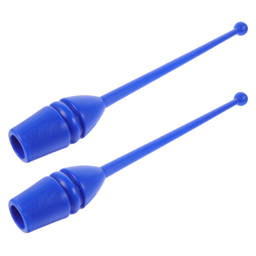 10Pcs Blue Artistic Plastic Dance Sticks for Rhythmic Gymnastics 2