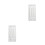 2Pcs Durable White Square Embroidery Frame Easy Assemble for Sewing 5