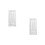 2Pcs Durable White Square Embroidery Frame Easy Assemble for Sewing 6