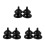 12Pcs Black Durable Lighting Accessories for Pendant Lamp Canopy 9