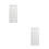 2Pcs Durable White Square Embroidery Frame Easy Assemble for Sewing 7