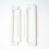 2Pcs Durable White Square Embroidery Frame Easy Assemble for Sewing 8