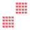 200Pcs Red Paper Snack Chips Packaging Supplies 1