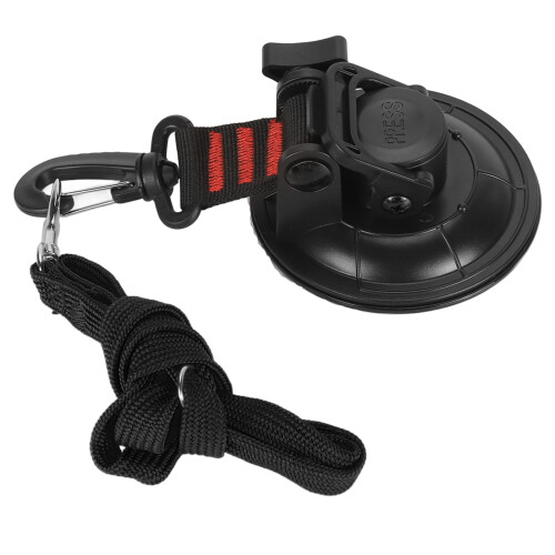 Pet Bath Tether Dog Restraint Suction L Black 9cm 2