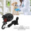 Pet Bath Tether Dog Restraint Suction L Black 9cm 8