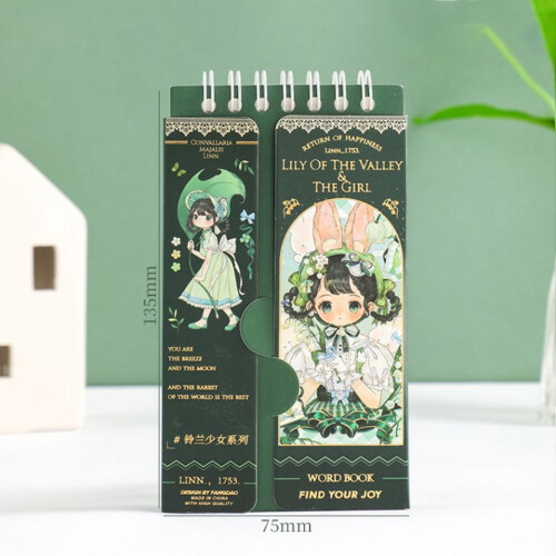 (Romantic Moments) Panda Notebook - Thick Paper, Office & School Supply 2