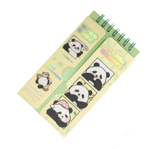 (Panda Nine Palace Grid) Panda Notebook - Thick Paper, Office & School Supply 1