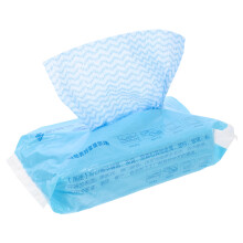 160Pcs Reusable Blue Kitchen Towels Non-Woven Disposable Cleaning Rags